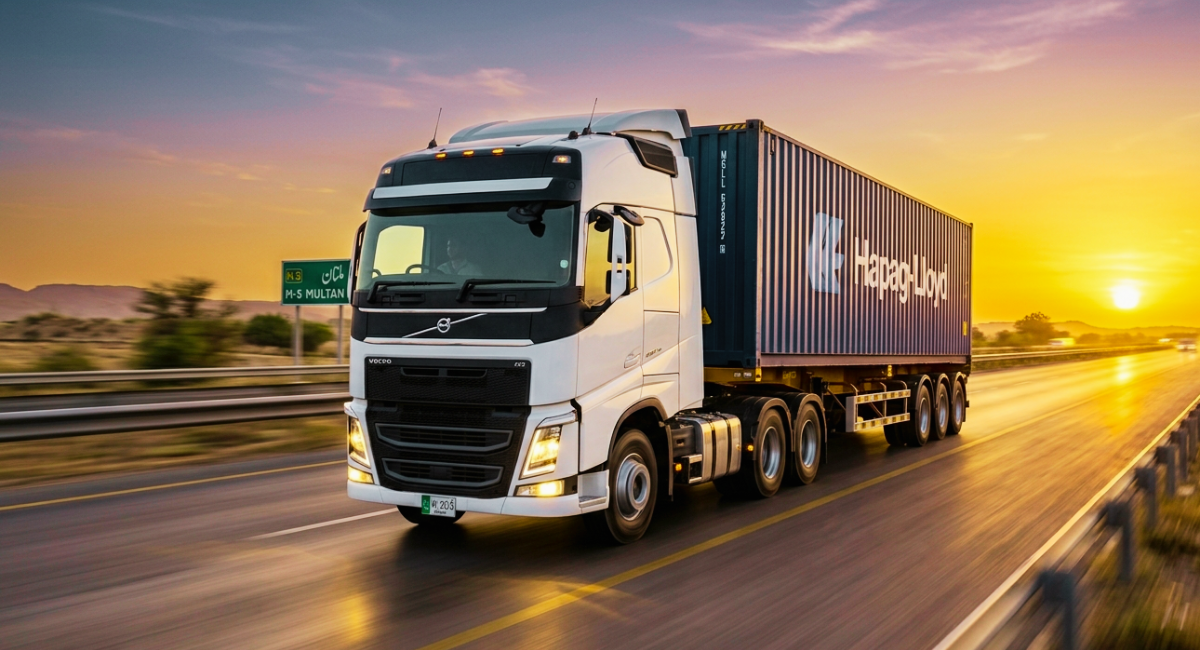 Lahore to Karachi Goods Transport services
